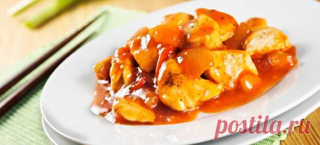 Курица в кисло-сладком соусе - вкусные рецепты для любителей необычных сочетаний.