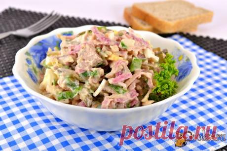 Салат "Удовольствие" из красной редьки и мяса Салат "Удовольствие" из красной редьки и мяса - вкуснейший салатик, который можно приготовить как к ужину, так и на праздничный стол. Салат, не смотря на совсем не похожие ингредиенты, по вкусу чем-то напоминает "оливье". Попробуйте обязательно, этот салат вам точно понравится!