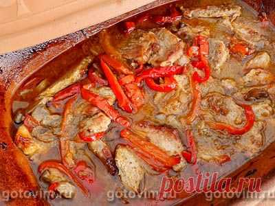 Македонская сельска тава или мясо, тушенное с луком в глиняном горшке (SELSKA TAVA). Рецепт с фото / Готовим.РУ