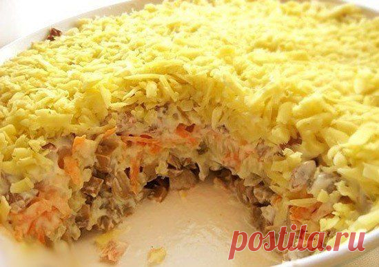 Салат «Белая ночь» | Вкуснолог...