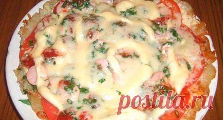 Пицца на картофеле | Быстро и Вкусно