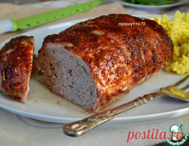 Глазированный мясной хлеб по-американски – кулинарный рецепт