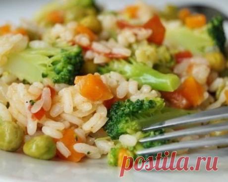 Ризотто с овощами