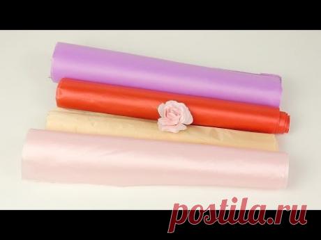 Как нажелатинить ткань для искусственных цветов | Tavifa