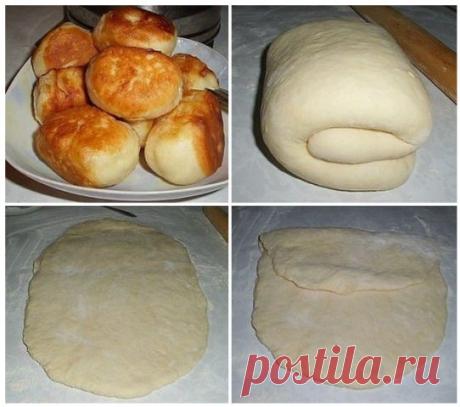 Пирожки пышные без дрожжей