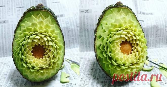 Японский мастер Гаку вырезает головокружительные узоры на фруктах и овощах с помощью техники мукимоно (вряд ли у вас получится повторить этот трюк) — блог туриста Dasha1553 на Туристер.Ру