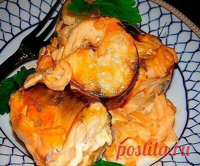 ЭТА СКУМБРИЯ, ЗАПЕЧЕННАЯ В ГОРЧИЧНОМ СОУСЕ БУКВАЛЬНО ТАЕТ ВО РТУ! ПРИГОТОВИТЬ ОЧЕНЬ ПРОСТО!