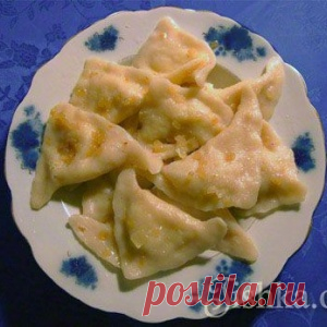 Вареники с картошкой (постные) - МирТесен