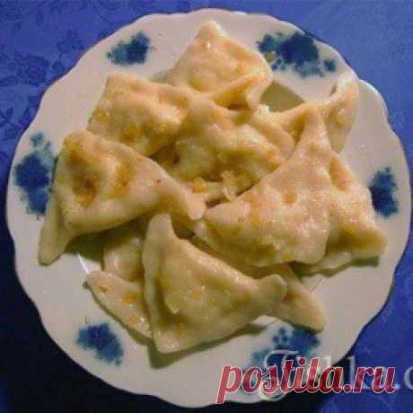 Вареники с картошкой (постные) - МирТесен