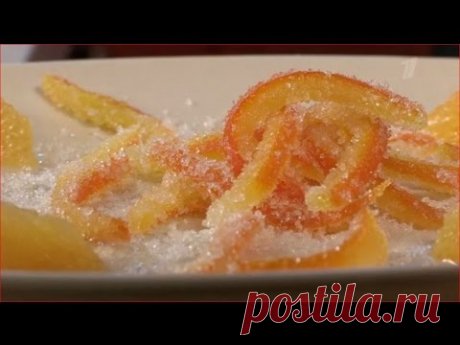 Цукаты из апельсиновых корок