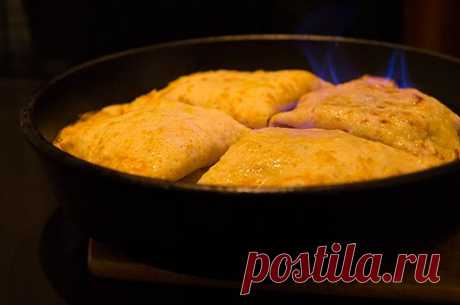 Кокосовые блины с яблоками.