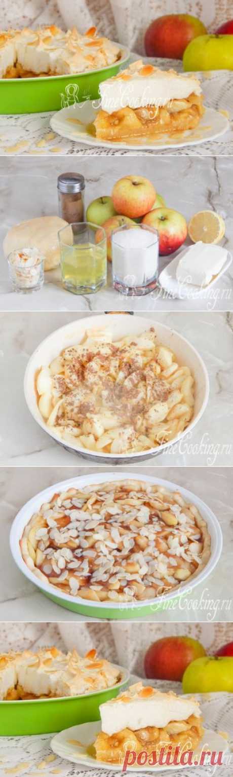 Яблочный пирог с меренгой - FineCooking.ru