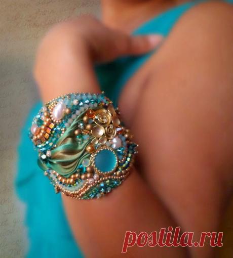 75marghe75 Bead By Bead: La moda del momento per i gioielli handmade, Shibori ribbon, come crearsela in casa