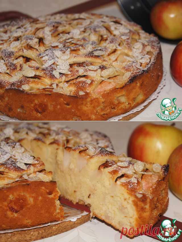 Яблочный пирог от бабушки Эммы - кулинарный рецепт