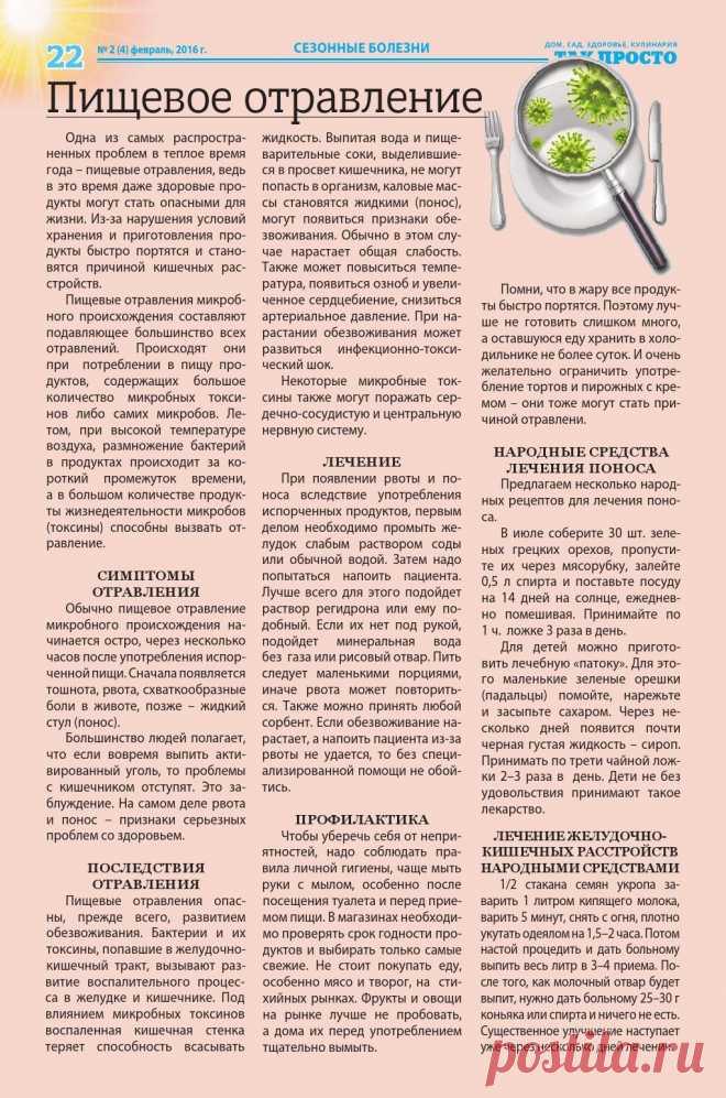 Пищевое отравление