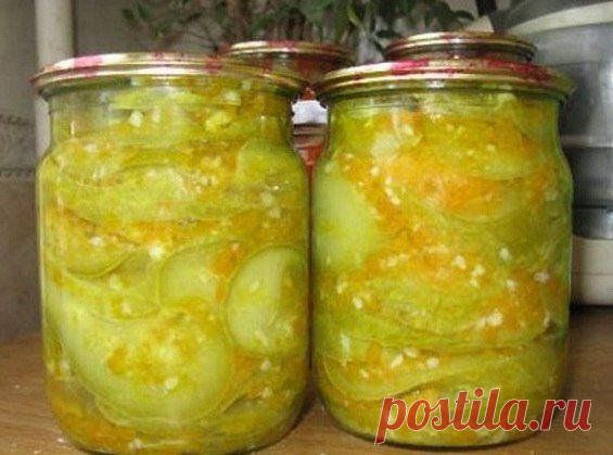 Кабачки в остром соусе.