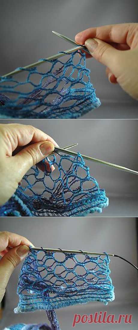 Adorable Ruffle Scarf Instructions (Patons Pirouette) : Knitting the Rows