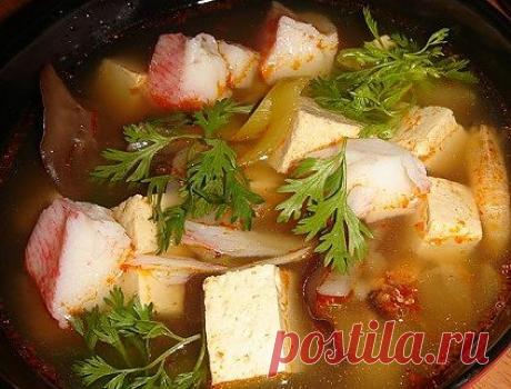 Мисо-суп с креветками и тофу / Супы из морепродуктов / TVCook: пошаговые рецепты c фото