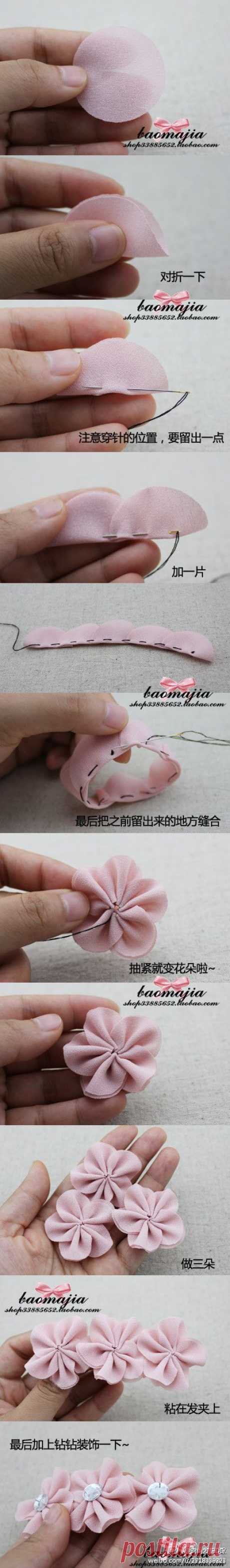 花朵发饰来自绝爱云端的图片分享-堆糖;