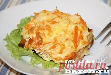 Горбуша с луком и морковью по-житомирски.