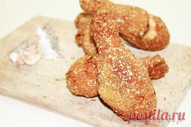 Куриные ножки в хрустящей панировке