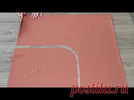 Пошив очень практичной блузки без выкройки | 100% прибыльный бизнес