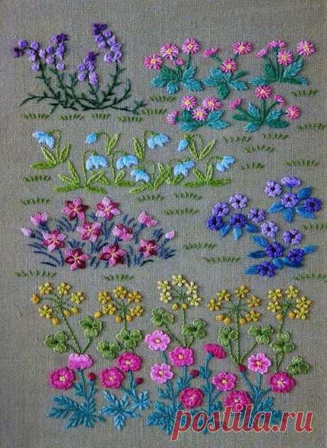 10+ Outstanding Crewel Embroidery Seed Stitch Gradient Leaves Ideas 6D3