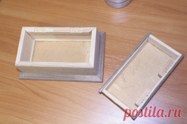 Подарок своими руками. Шкатулка из дерева. - ЯПлакалъ