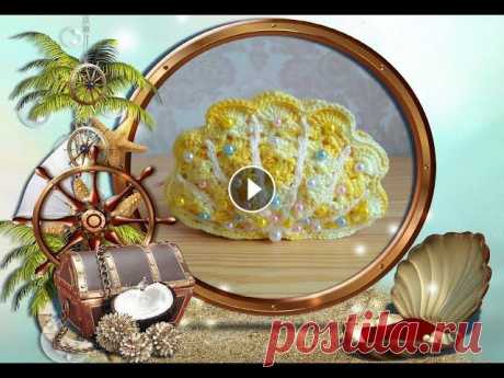 Кошелёк-ракушка (вязание крючком) / Crochet seashell wallet Tutorial Группы: ВКонтакте: Одноклассники: Facebook: Instagram: TiKToK:...