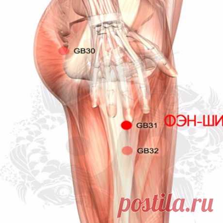 6 главных целебных точек китайской медицины