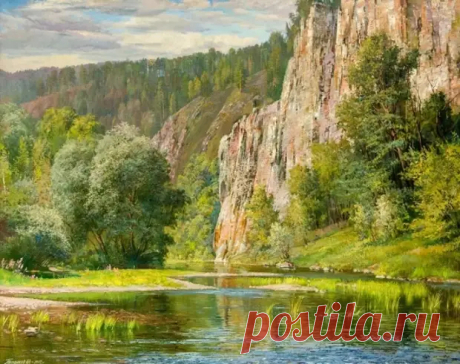 Художник Алексей Петриков. Урал хрустальный и малахитовый - Искусство - медиаплатформа МирТесен