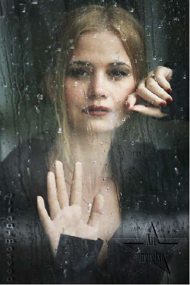 Drops on window -