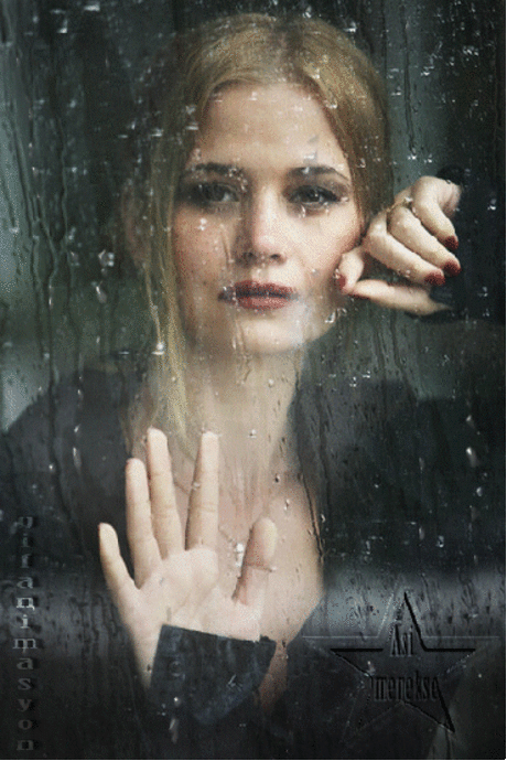 Drops on window -