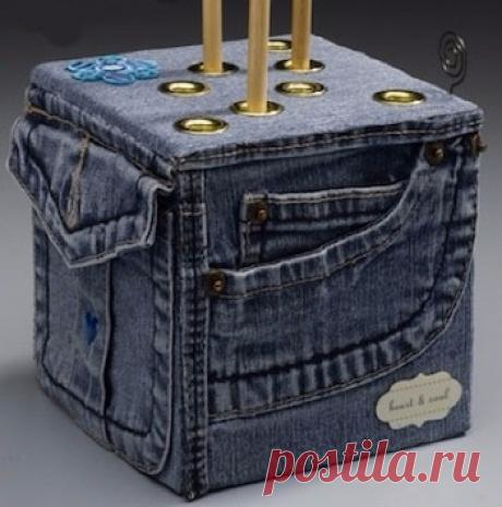 Свежие идеи. Что можно сделать из старых джинсов