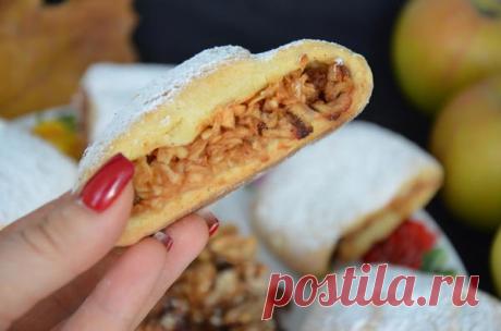 Яблочные рулетики