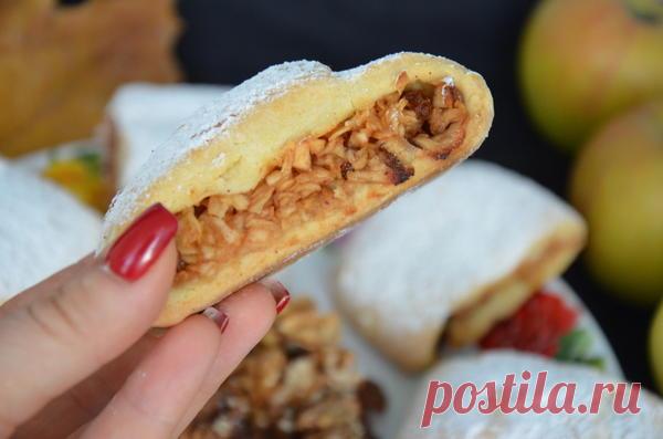 Яблочные рулетики