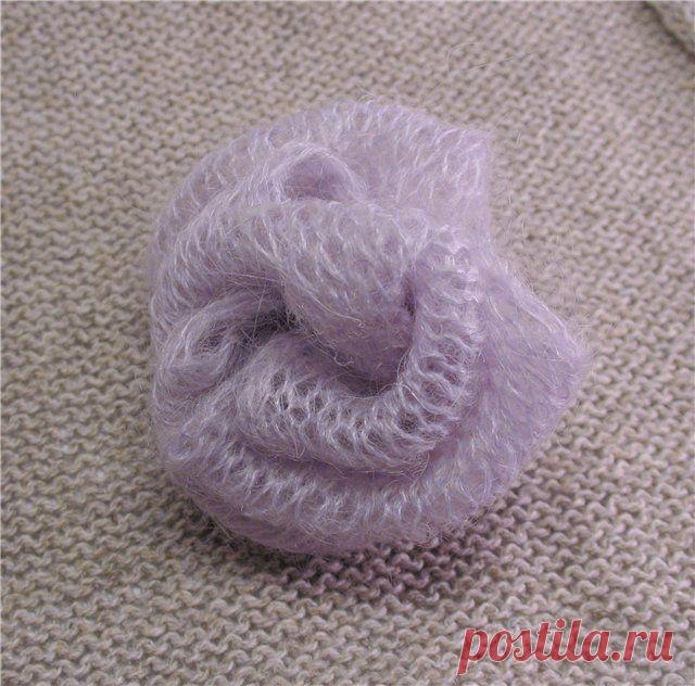 Цветы спицами. / Вязание спицами / Вязание спицами аксессуаров