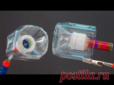 Как сделать колонку из пластиковой бутылки своими руками/A DIY speaker from a plastic bottle