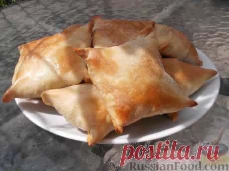 Рецепт: Тандыр самса (слоеные пирожки с мясом по-узбекски) на RussianFood.com