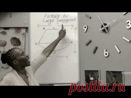 How to Work out the Formula for Swags, Cut Swag Patterns and Style & Arrange Swags
