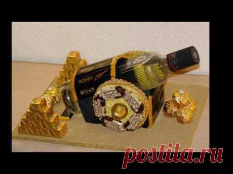 Сладкий  подарок мужчине  на 23 февраля