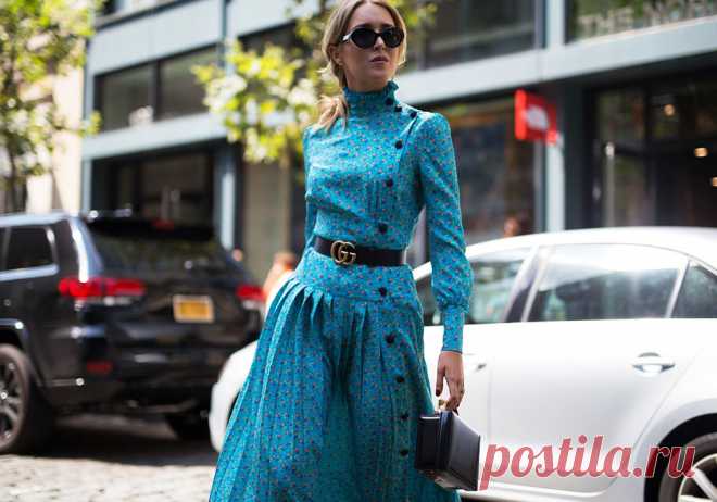 Street style на неделе моды в Нью-Йорке весна-лето 2018