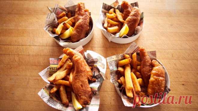 КАК ПРИГОТОВИТЬ НАСТОЯЩИЙ БРИТАНСКИЙ рыба и чипсы
