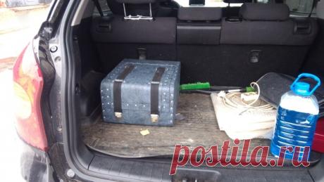 Автомобильный органайзер. Автор Александр Горбатов #DIY_Идеи #органайзер #авто #diy