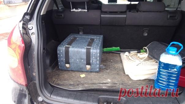 Автомобильный органайзер. Автор Александр Горбатов #DIY_Идеи #органайзер #авто #diy