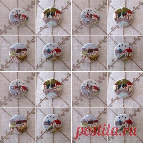 Sevdiğimiz şeyleri bir tık'la böyle çabucak çoğaltabilsek...🌾🌾🌾İyi pazarlar herkese...💛💛💛#handmade #embroidery #elişi#nakış #dekoratifnakış #düğme#buttons#