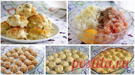 Куриные шарики.