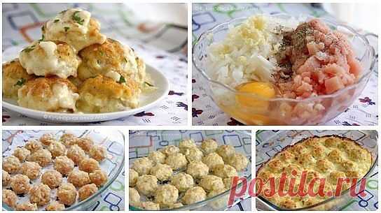 Куриные шарики.