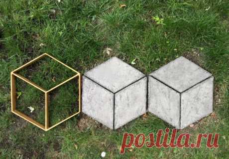 ​Плитка для садовых дорожек — Сделай сам, идеи для творчества - DIY Ideas