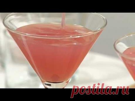 Коктейль Космополитен - рецепт (обучающее видео)  бесплатно